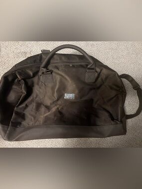 Hugo Boss Brown Weekender Bag with Strap